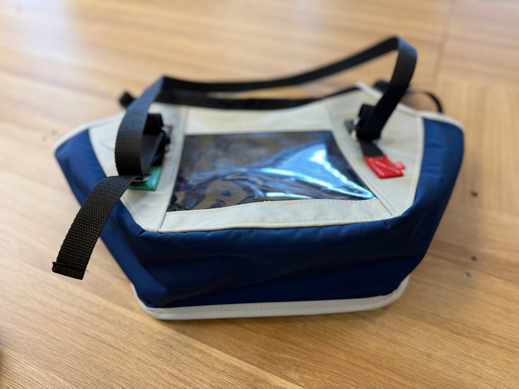 Radio bag for radio-controlled boats