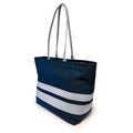 Weekend bag with closingtop and reflex panels